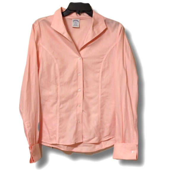 Brooks Brothers Tops - Brooks Brothers Semi-Fitted Women's Dress Shirt Size 10